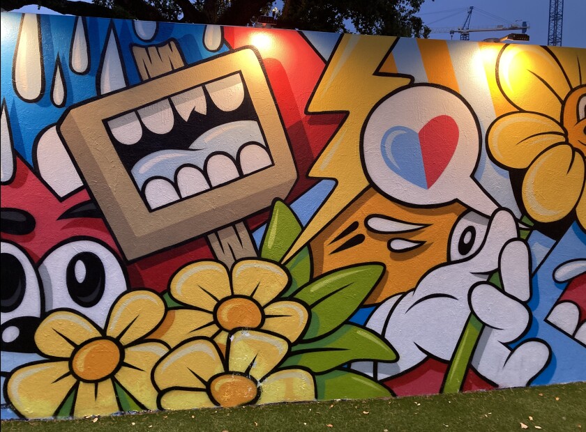 The best street art in Miami is behind an admission charge at Wynwood Walls.