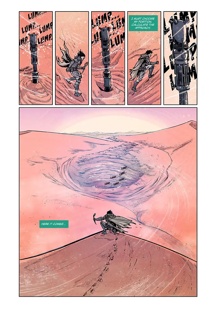 'Dune: The Graphic Novel, Book 3', page 6.