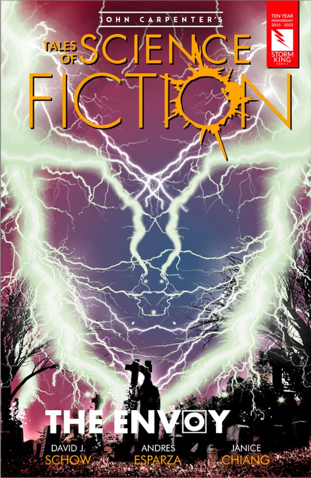 Los Angeles-based Storm King Comics will release the trade-paperback version...