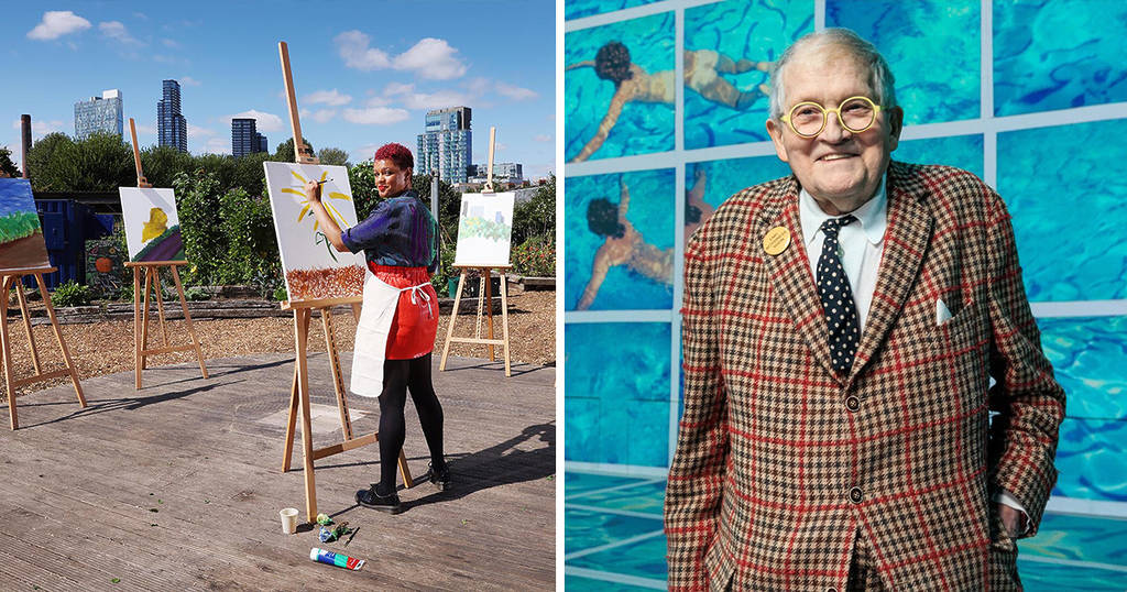 You Can Learn To Paint Like David Hockney At These Free Art Classes In London This Week
