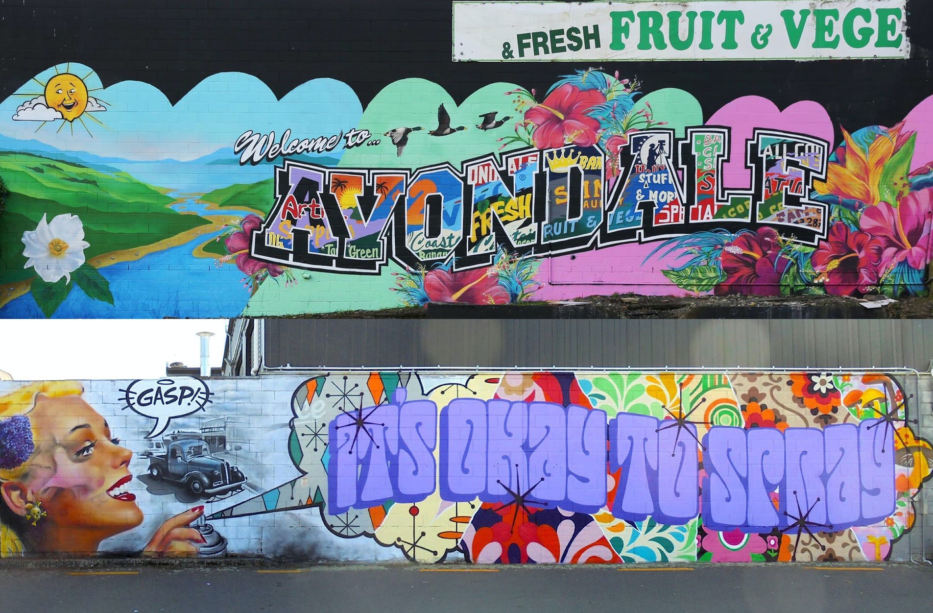 Murals by Gasp