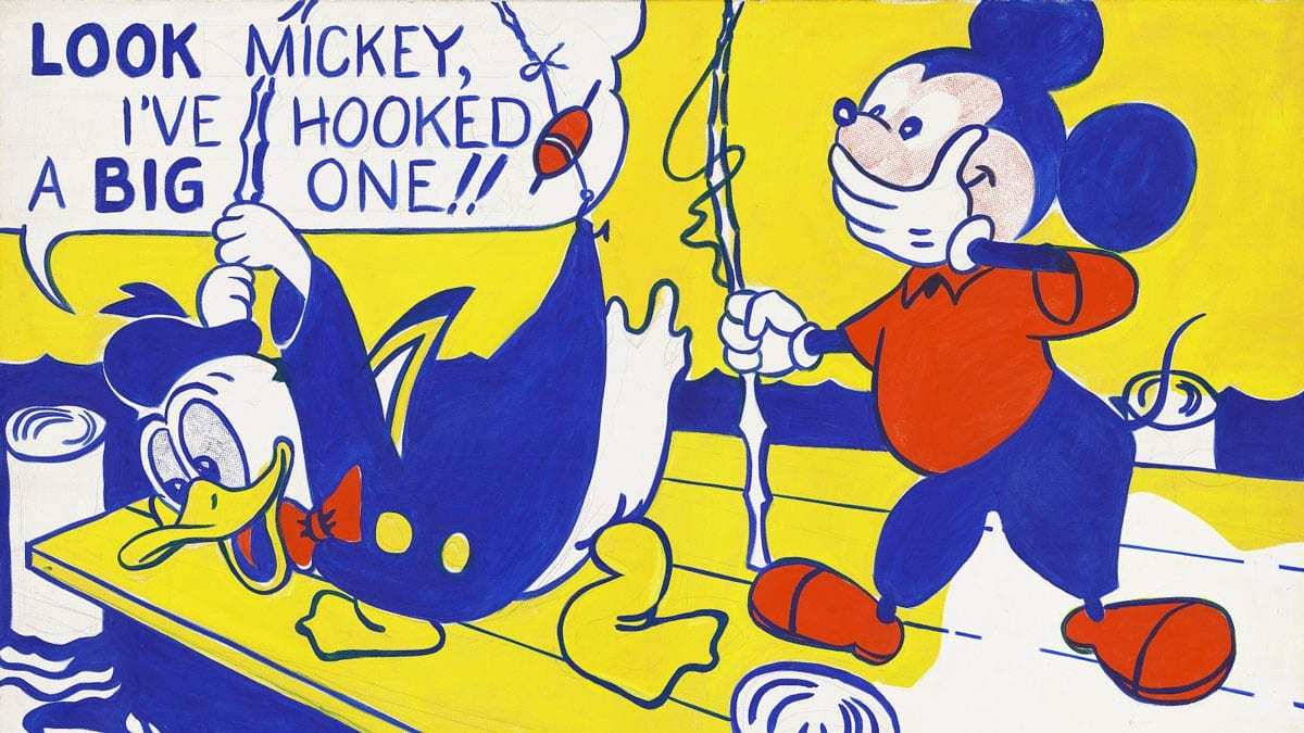 Look Mickey by Roy Lichtenstein
