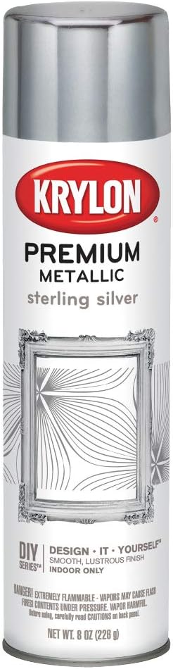 Krylon Premium Metallic Sterling Silver Paint