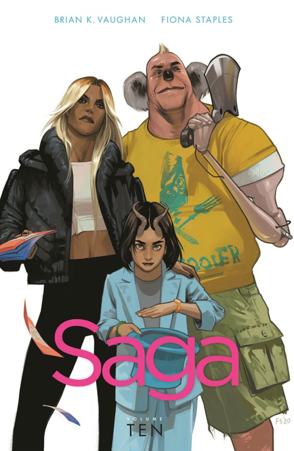 “Saga” by Brian K. Vaughan and Fiona Staples (2012)