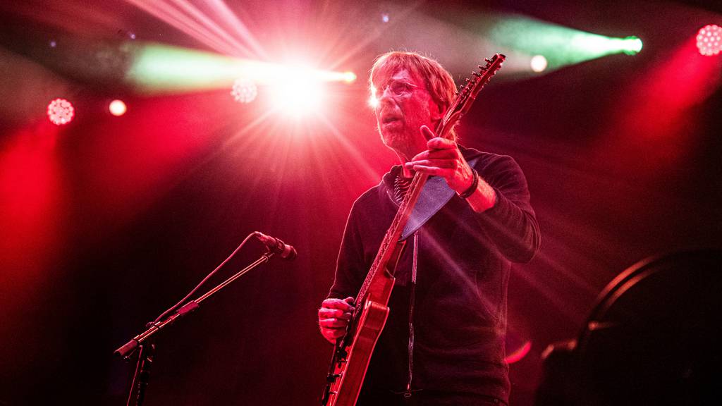 Trey Anastasio of Phish performs at the Bonnaroo Music and Arts Festival on June 14, 2019, in Manchester, Tennessee.