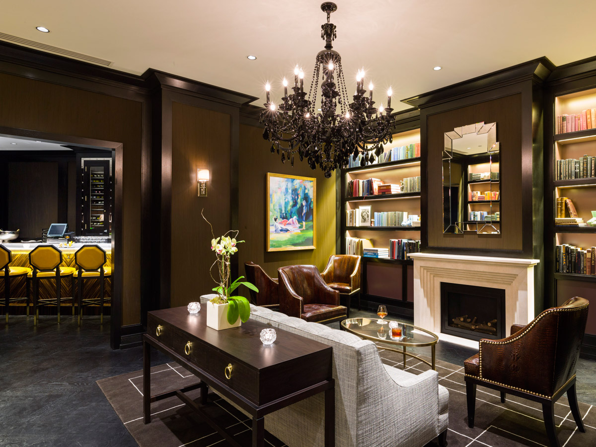 The Library Bar at The Rittenhouse Hotel