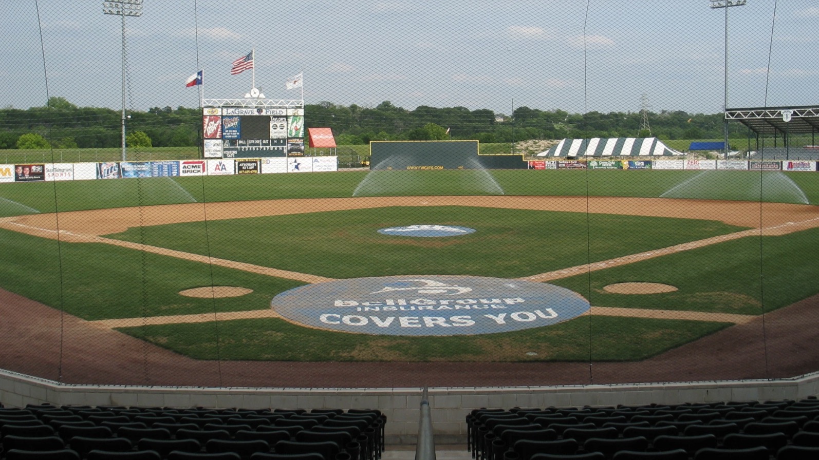 LaGrave Field was opened in 2002 at a cost of $4million