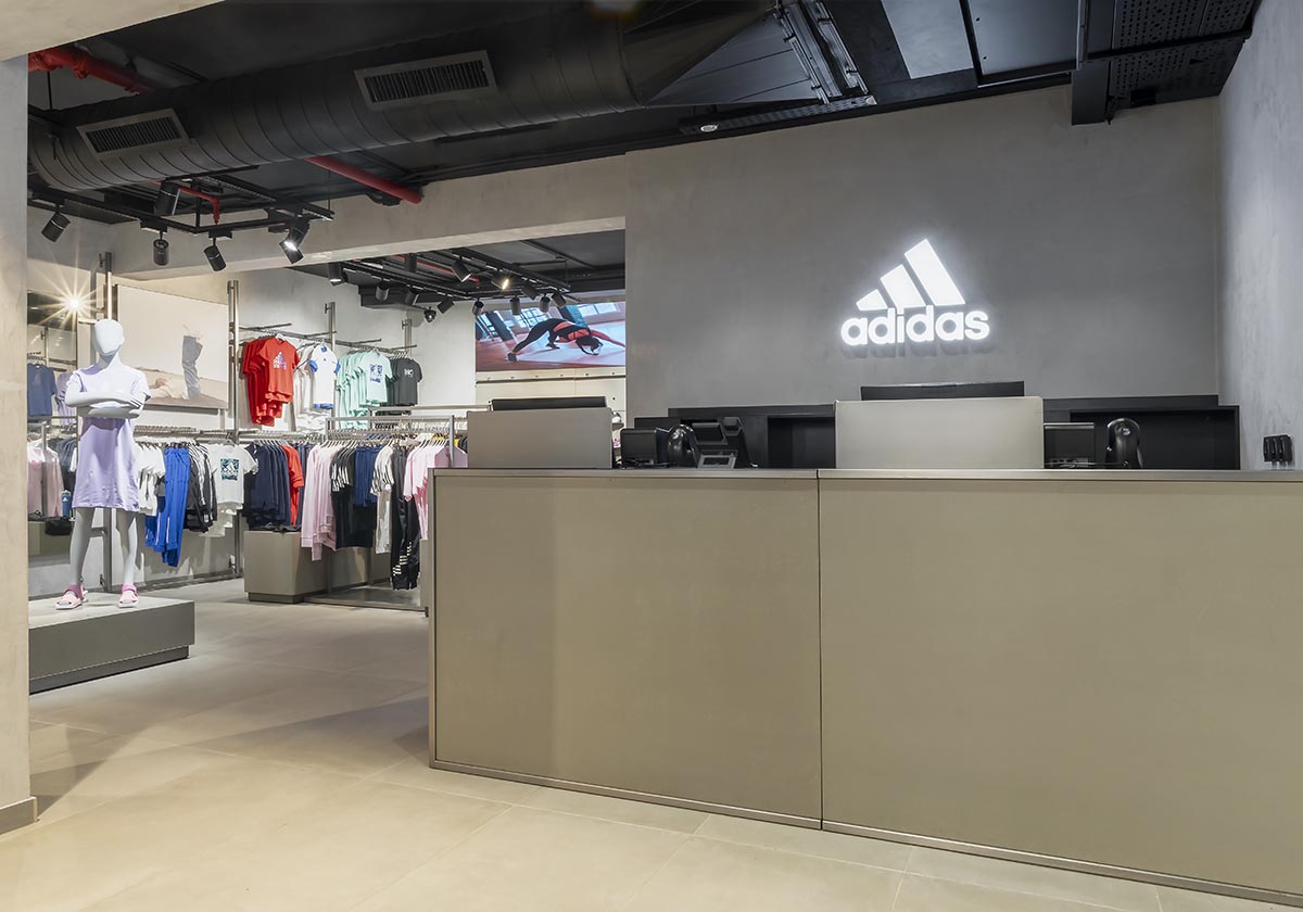 Lagos context informs Oshinowo Studio-designed Adidas flagship store clad in perforated sheets