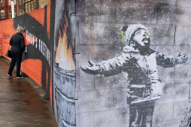Could Banksy finally be unmasked? Credit: Matthew Horwood/Getty Image