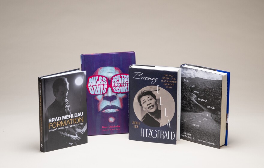 A 2023 reading list: Brad Mehldau, Miles Davis, Ella Fitzgerald, Henry Threadgill.