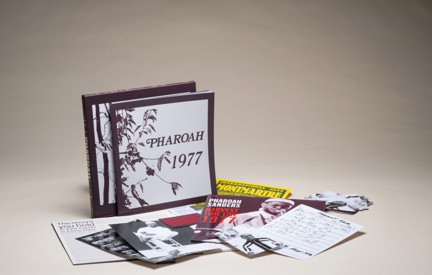 The Pharoah Sanders boxed set 'Pharoah.'