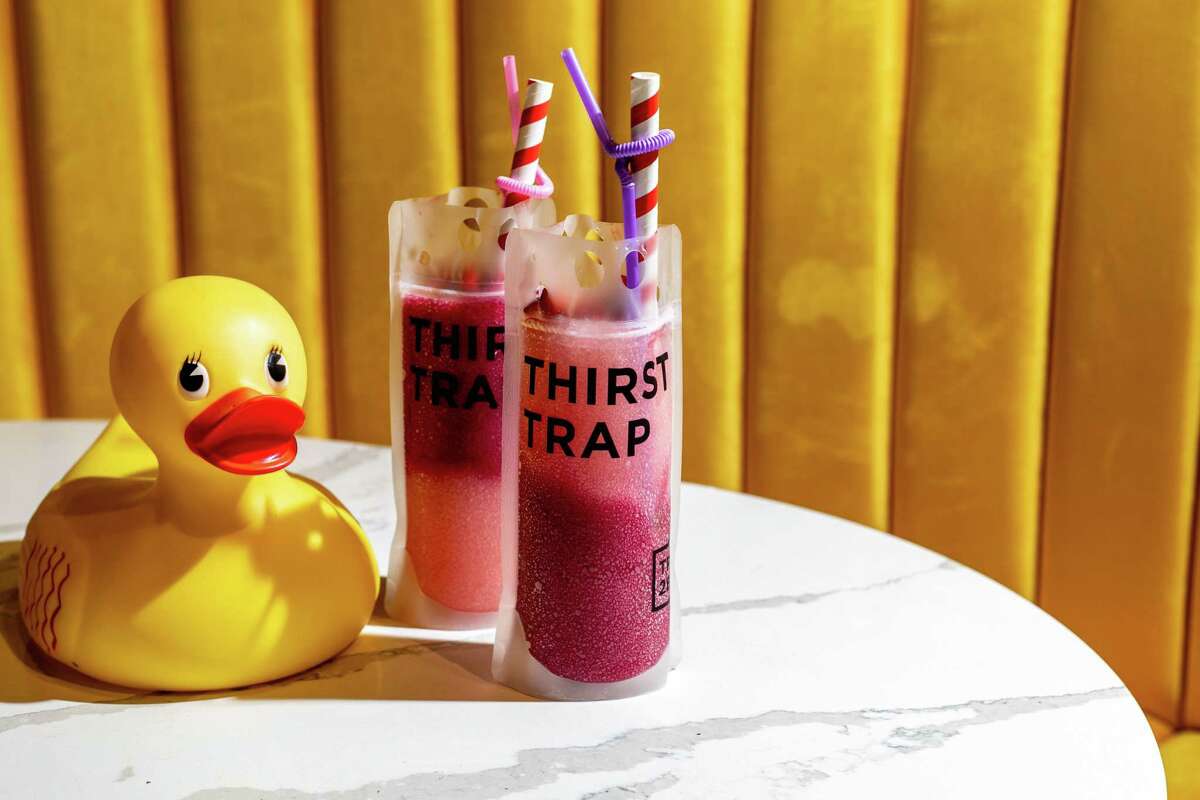 Frozen sangria pouches at The Place 2 Be in West Hartford