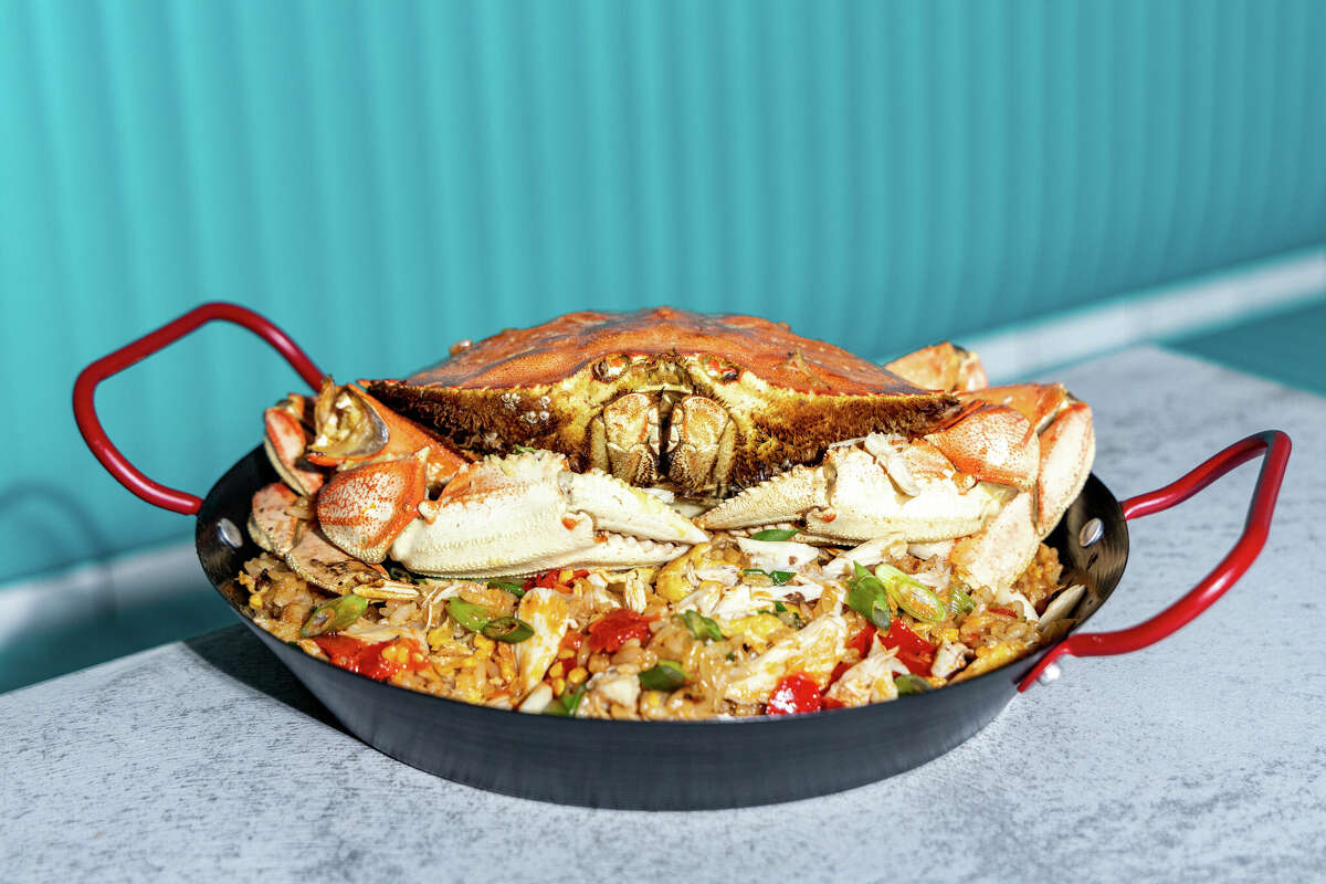Crab fried rice at RAW* in downtown Hartford, from the owners of The Place 2 Be.