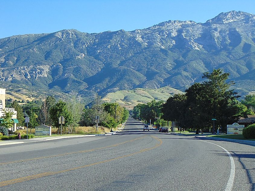 North on S Main St, Alpine, Utah