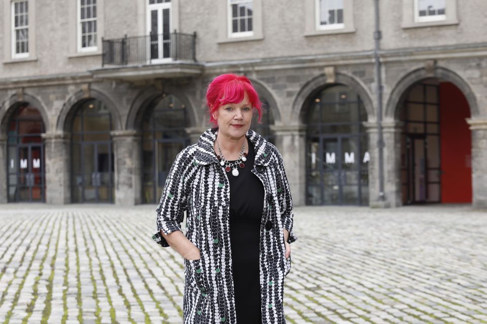 Elaine Hoey has curated a new exhibition for the 2023 RDS Visual Art Award. Photo: Leon Farrell