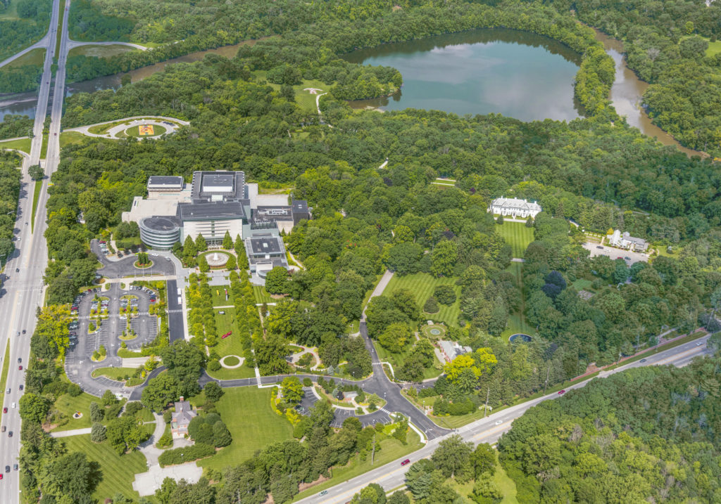 The Newfields campus. Photo courtesy of Newfields.