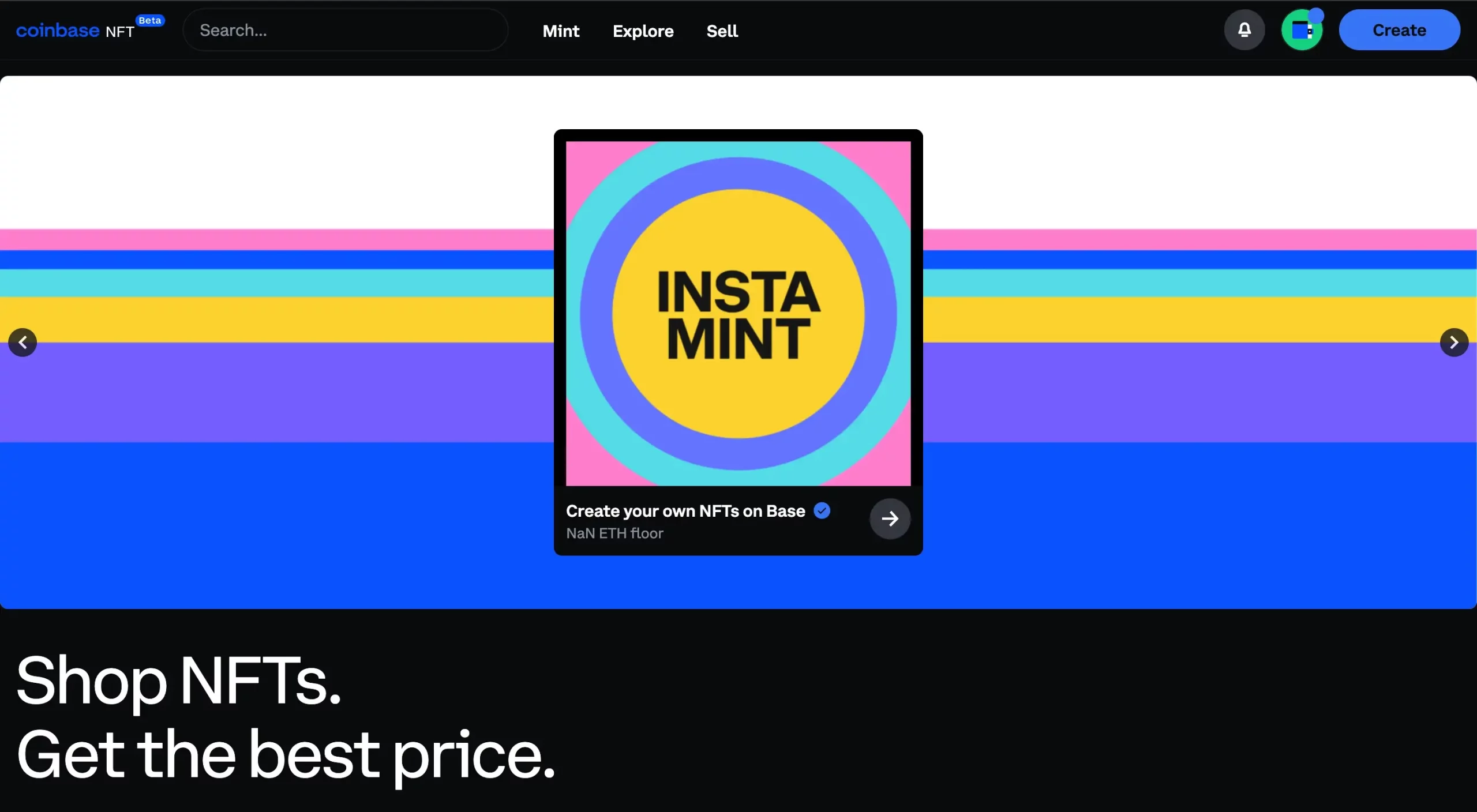 Shop Nfts on Coinbase