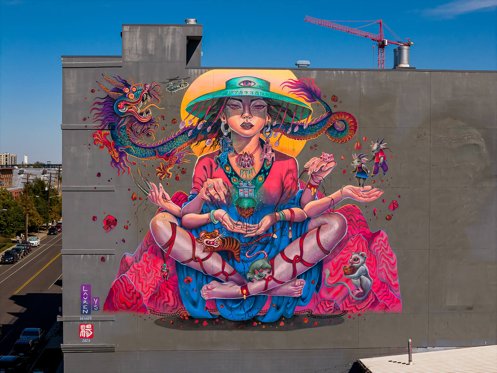 Squidlicker’s final wall, 2023, Squidlicker | Denver Walls x RiNo Art District | Squidlicker | STIRworld