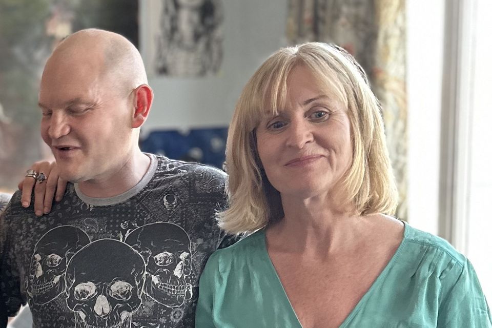 Stephen Greer and Hilary Fennell in the film