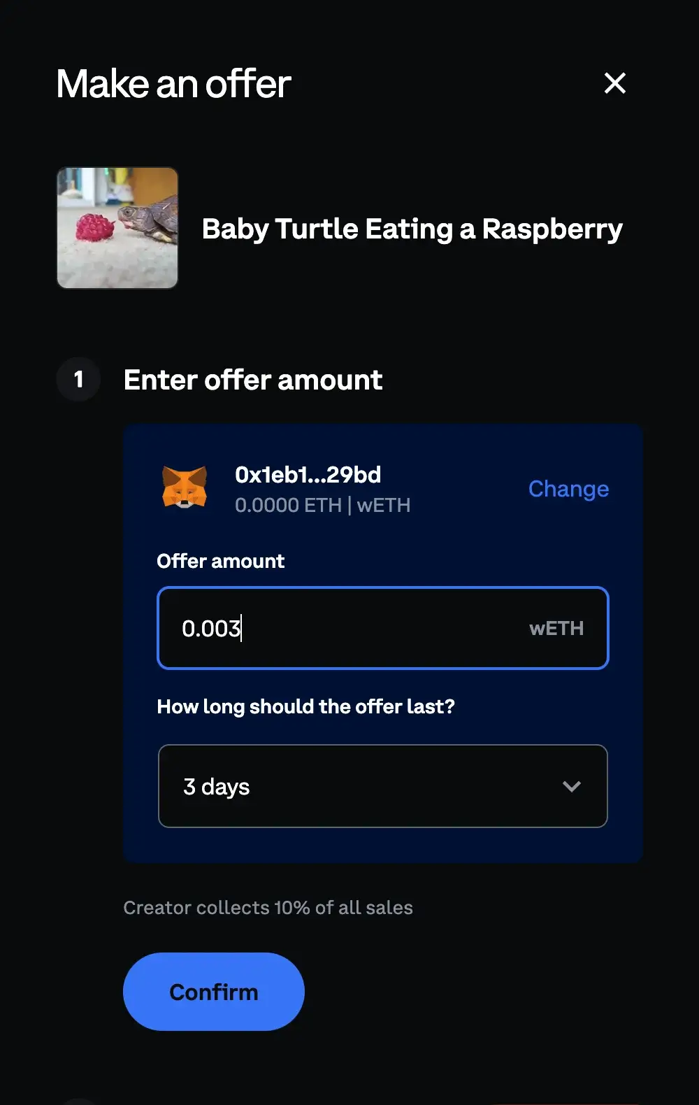 Step 7: Make an offer