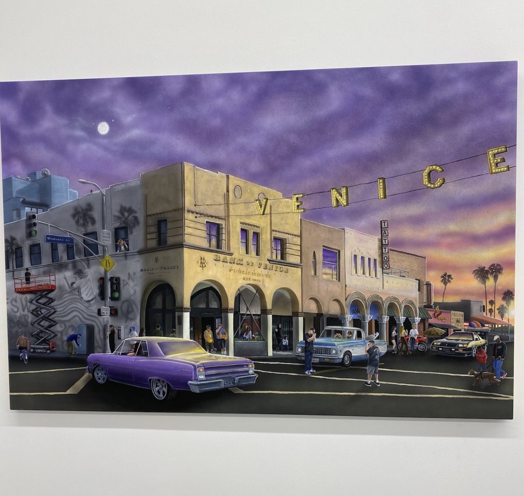 Gustavo Zermeño Jr.'s Venice street scene at 