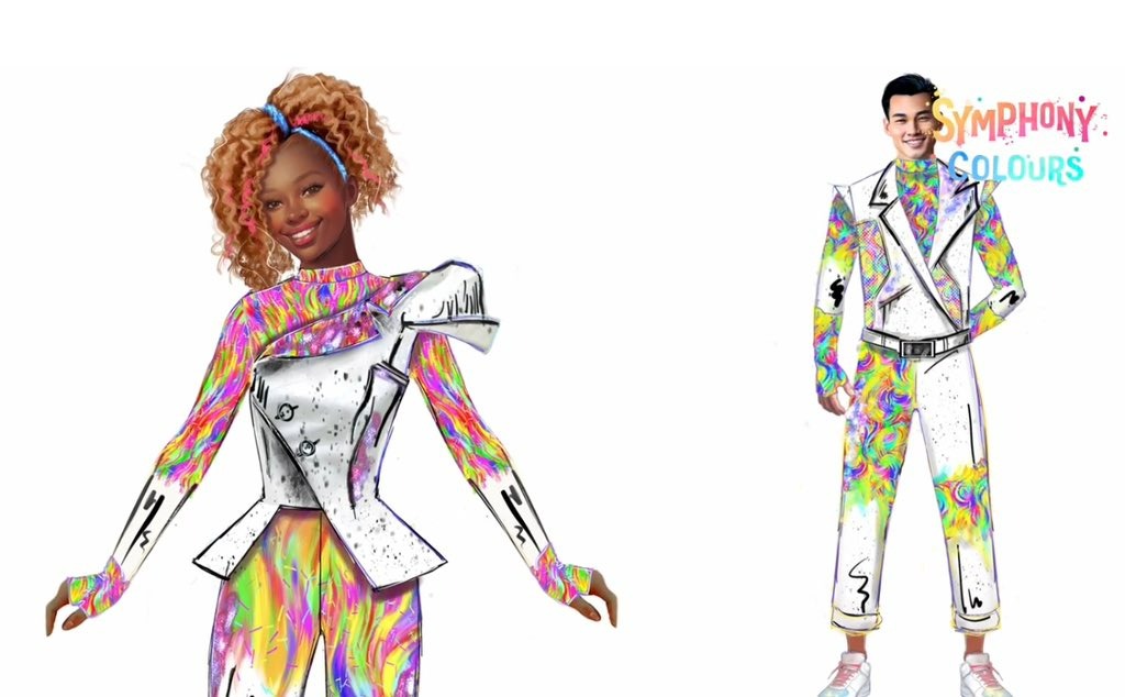 CONCEPT ART: Symphony of Colors at Disneyland Paris to Include New Main Street, U.S.A. Decor and Lighting, More Details Announced for Parade 3 DLP Symphony of Colors A Million Splashes of Color Parade 5