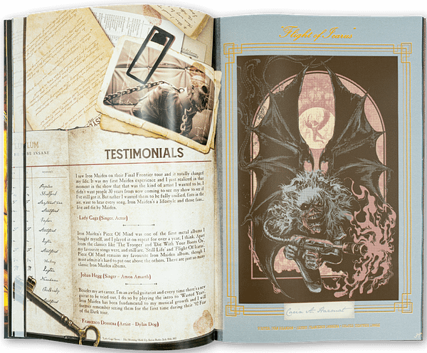 Iron Maiden Creates A Piece Of Mind Graphic Novel With Z2 Comics