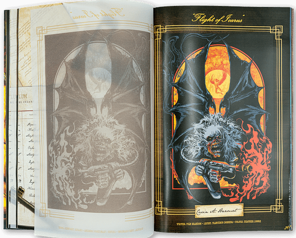 Iron Maiden Creates A Piece Of Mind Graphic Novel With Z2 Comics