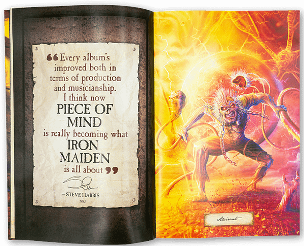 Iron Maiden Creates A Piece Of Mind Graphic Novel With Z2 Comics