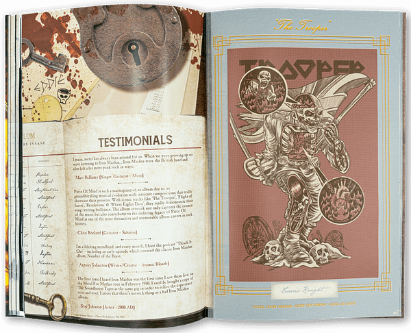 Iron Maiden Creates A Piece Of Mind Graphic Novel With Z2 Comics