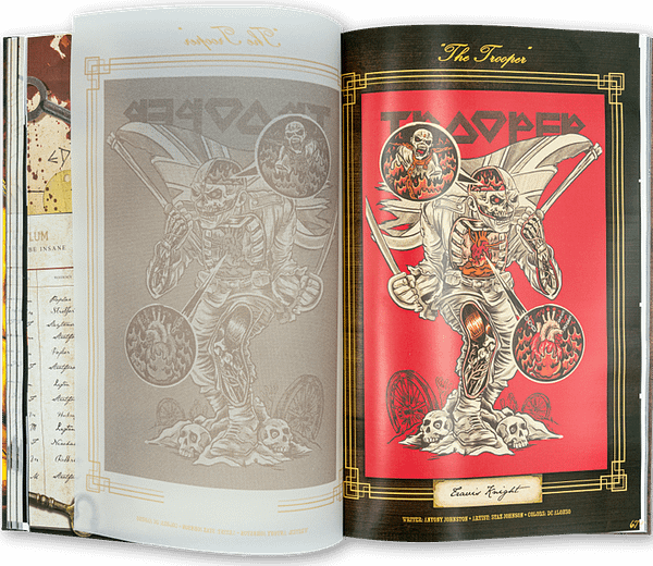 Iron Maiden Creates A Piece Of Mind Graphic Novel With Z2 Comics
