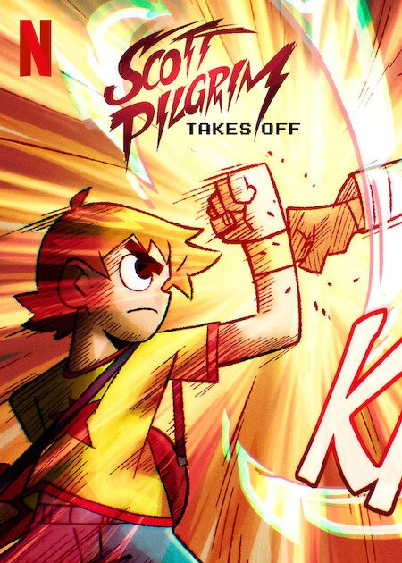 Scott Pilgrim Takes Off Poster