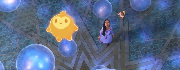 Asha, voiced by Ariana DeBose, makes a friend and a powerful ally in Star in