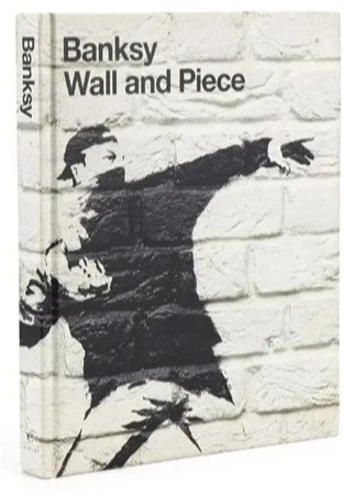 The cover of Bansky's book Wall and Piece
