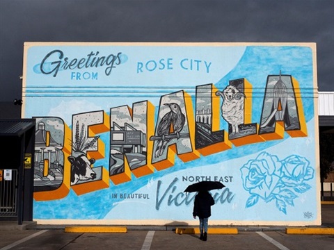 Benalla Street Art by Callum Preston