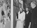 B.C.'s minister of works, William Neelands Chant, looks over a