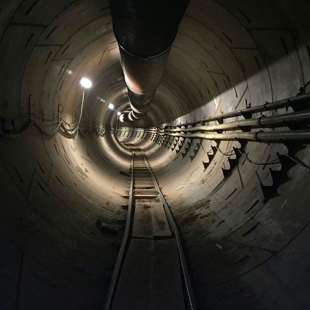 an abandoned tunnel