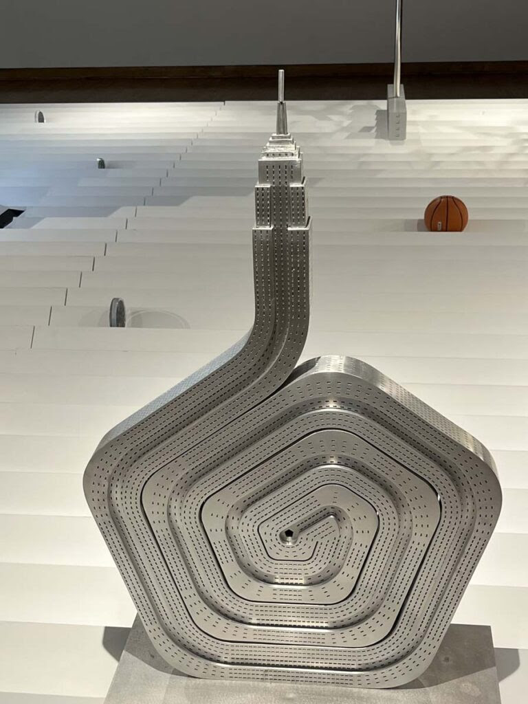 Alexandre Arrechea, maquettes for New York City buildings.