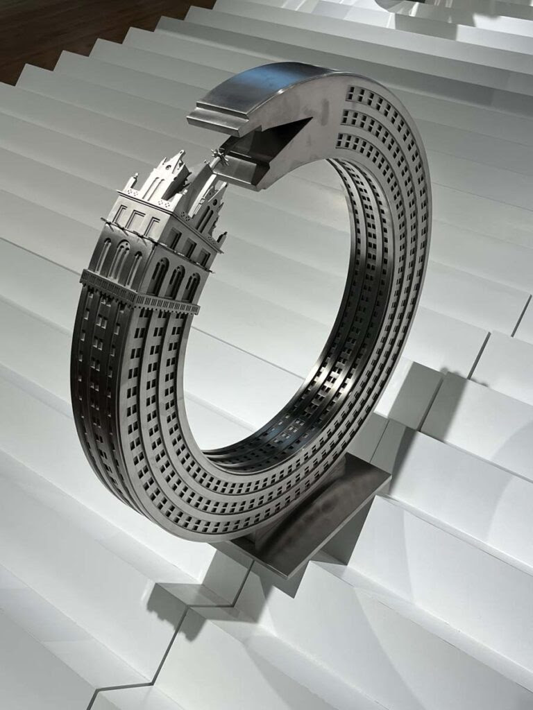 Alexandre Arrechea, maquettes for New York City buildings.