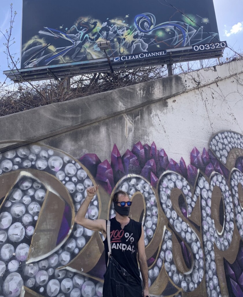 The graffiti artist Joos, one of the people we featured this year in our “Murals and Mosaics” series.