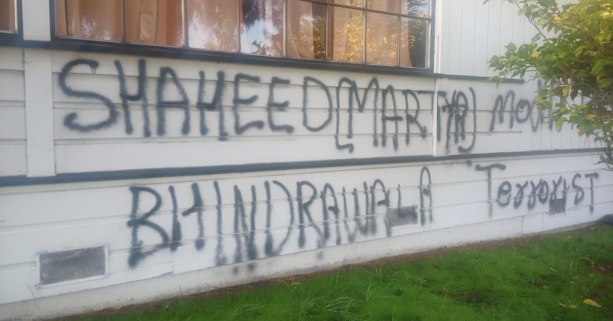 Hindu temple in California defaced with ‘pro-Khalistan’, ‘anti-Modi’ graffiti 