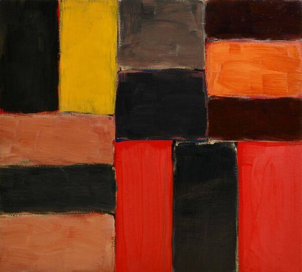 Raval Rojo by Sean Scully Raval Rojo by Sean Scully