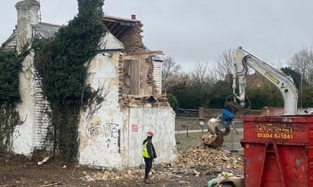 Instagram picture taken from Banksy’s account showing where Morning Has Broken used to be.