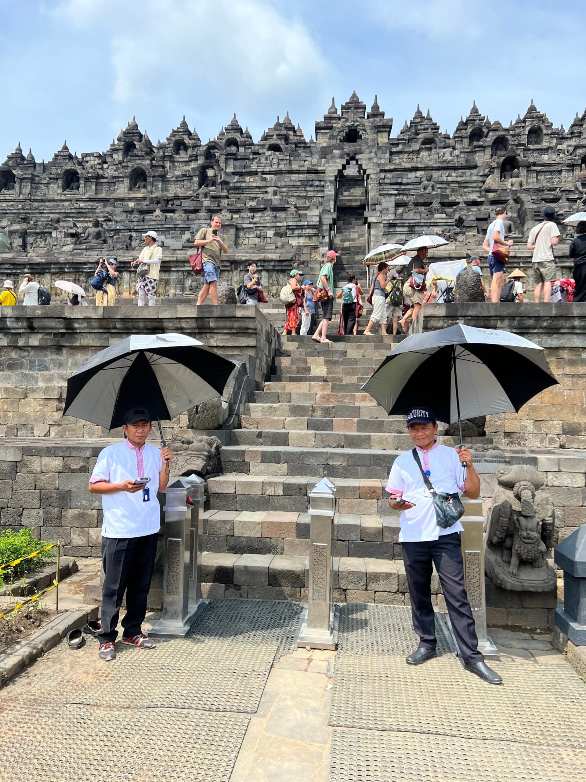 New security measures at the temple will prevent unauthorised stunts and help preserve the temple’s culture and history. Photo: Penny Watson