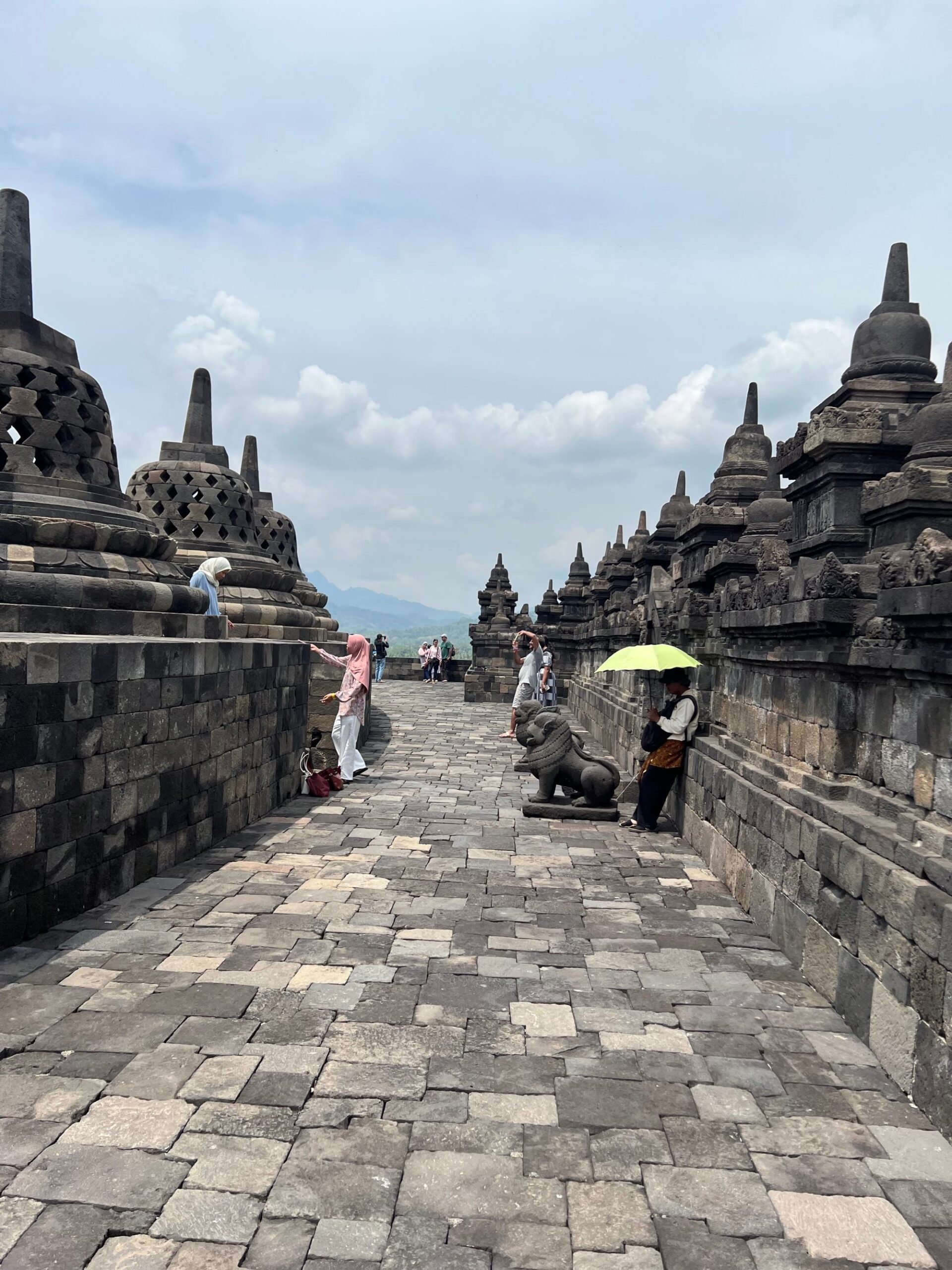 Tourists at the temple must now be accompanied by a guide. Photo: Penny Watson
