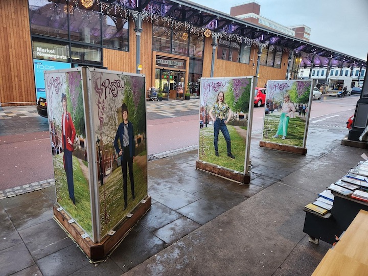 Frames with Preston Market in the background Pic: Garry Cook
