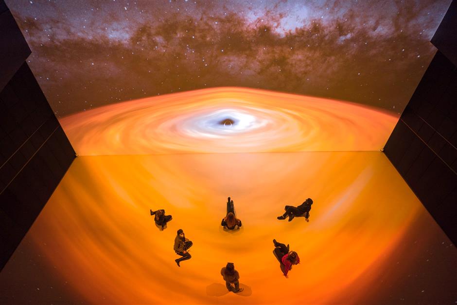 Immersive 8K projection project offers unparalleled art experience