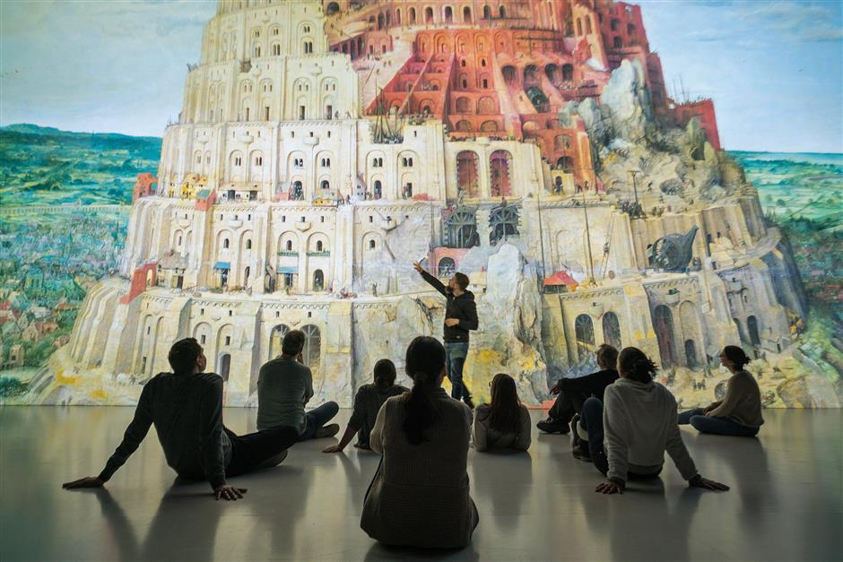 Immersive 8K projection project offers unparalleled art experience