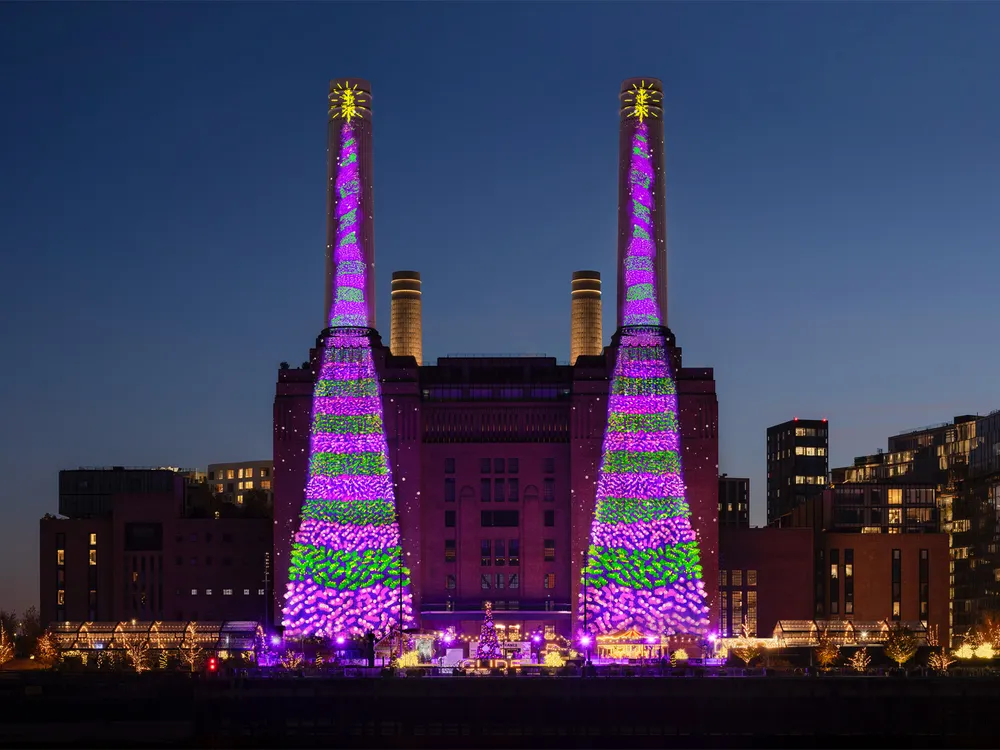 David Hockney Christmas Trees