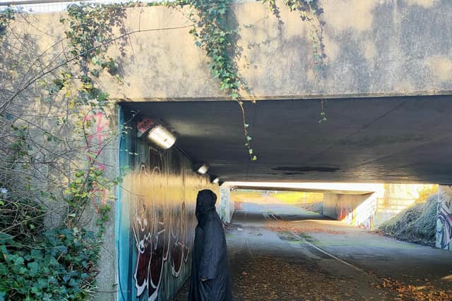 Could this be Milton Keynes' satanic graffiti artist?
